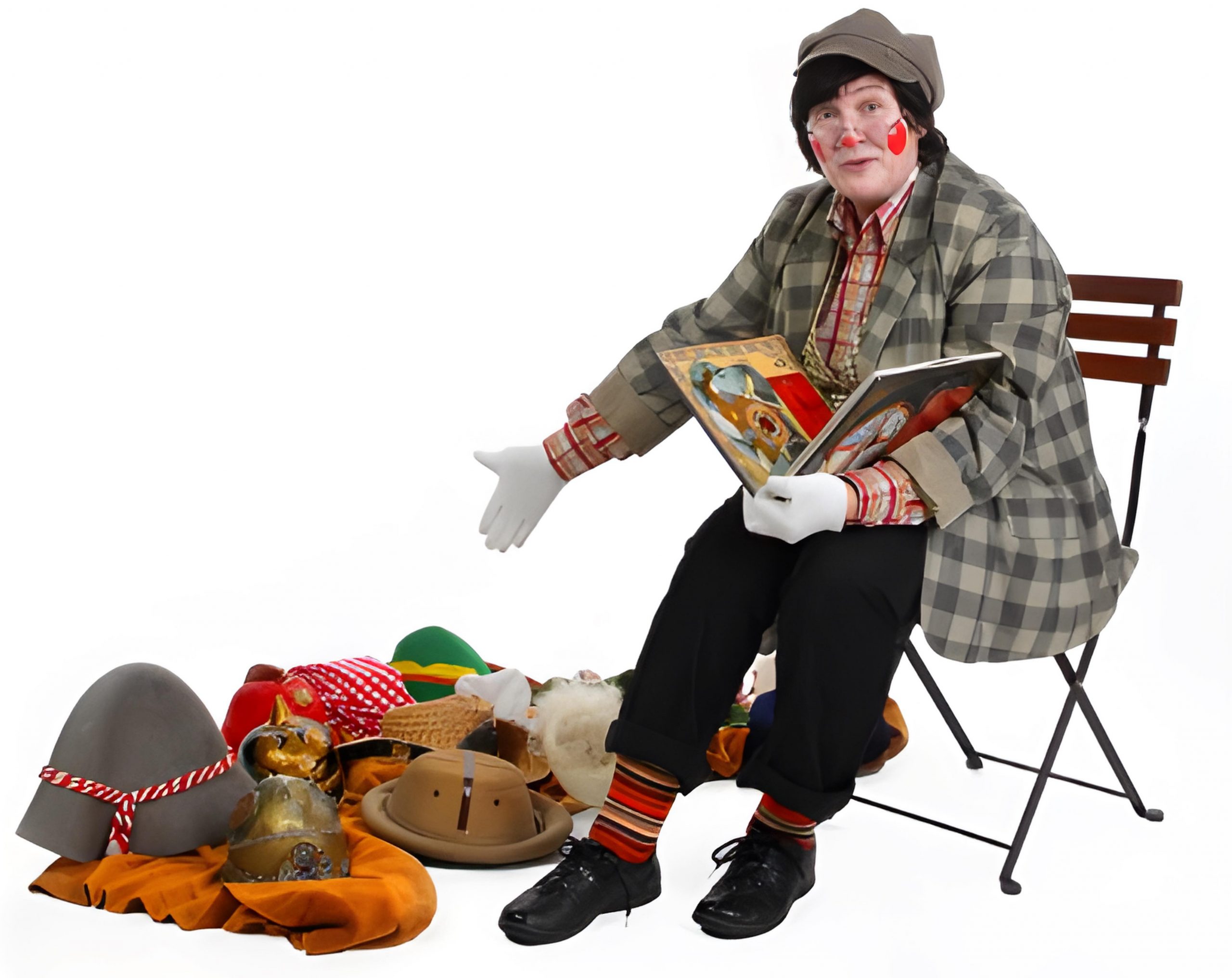 Detektivgeschichte Clown Hoppalla